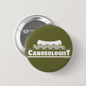 Badge Rond 5 Cm Canoéologue (Devant & derrière)