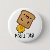 Badge Rond 5 Cm Canons Mistletoe Drôle Toast Missile (Devant)