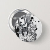 Badge Rond 5 Cm caos (Devant & derrière)