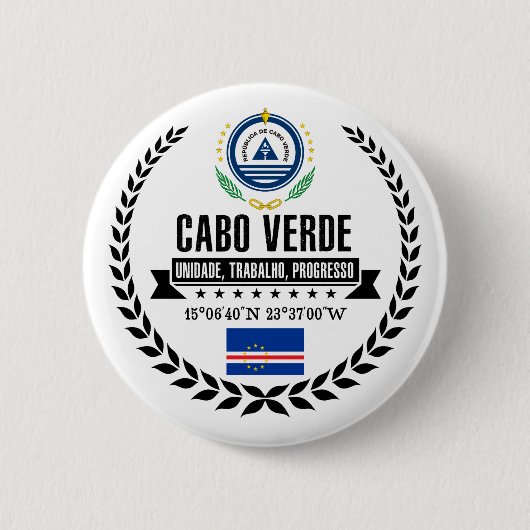 Badge Rond 5 Cm Cap-Vert (Devant)