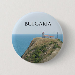 Badge Rond 5 Cm Cape Emine. Bulgarie