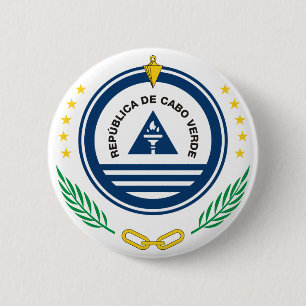 Badge Rond 5 Cm cape verde emblème
