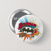 Badge Rond 5 Cm Caped Crusader (Devant & derrière)