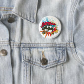 Badge Rond 5 Cm Caped Crusader (En situation)