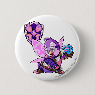 Badge Rond 5 Cm Capitaine 1 d'équipe de Faerieland