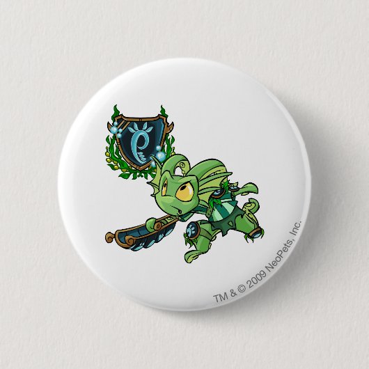 Badge Rond 5 Cm Capitaine 1 d'équipe de Maraqua (Devant)