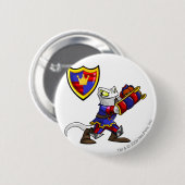 Badge Rond 5 Cm Capitaine 1 d'équipe de Meridell (Devant & derrière)