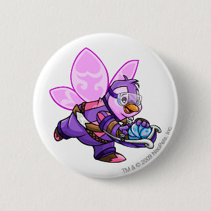 Badge Rond 5 Cm Capitaine 2 d'équipe de Faerieland