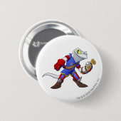 Badge Rond 5 Cm Capitaine 2 d'équipe de Meridell (Devant & derrière)