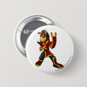 Badge Rond 5 Cm Capitaine 2 d'équipe de Shenkuu (Devant & derrière)