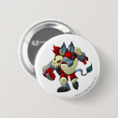 Badge Rond 5 Cm Capitaine 2 d'équipe d'île de Krawk (Devant & derrière)