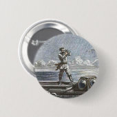 Badge Rond 5 Cm Capitaine Nemo Verne 20 000 lieues Sci Fi Art (Devant & derrière)