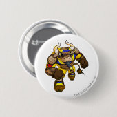 Badge Rond 5 Cm Capitaine perdu 2 d'équipe de désert (Devant & derrière)