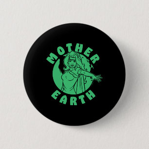 Badge Rond 5 Cm Capitaine Planet Et Les Planétètres Jour des terre