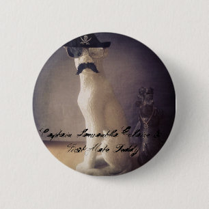 Badge Rond 5 Cm Capitaine Samantha Eclaire