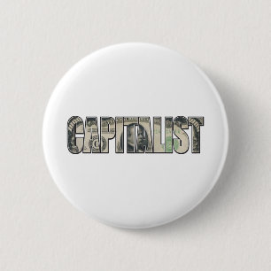 Badge Rond 5 Cm Capitalist