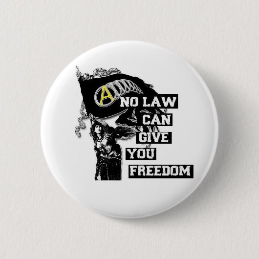 Badge Rond 5 Cm capitaliste d'anarcho (Devant)