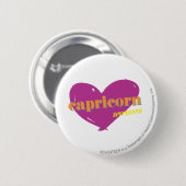 Badge Rond 5 Cm Capricorne 2 (Devant & derrière)