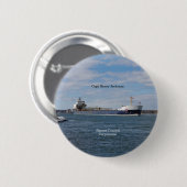 Badge Rond 5 Cm Capt Henry Jackman bouton (Devant & derrière)