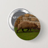 Badge Rond 5 Cm capybara (Devant & derrière)