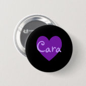 Badge Rond 5 Cm Cara en violet (Devant & derrière)