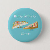 Badge Rond 5 Cm Caractères Fairy Bread | Bouton (Devant)