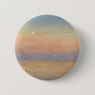 Badge Rond 5 Cm Caravane de désert