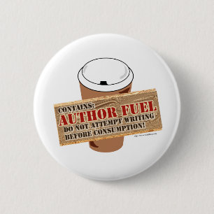 Badge Rond 5 Cm Carburant d'auteur