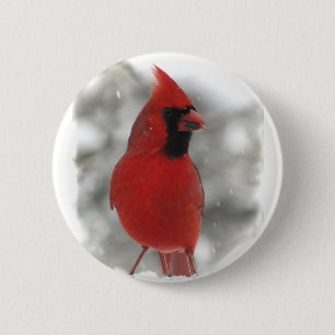 Badge Rond 5 Cm Cardinal