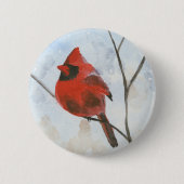 Badge Rond 5 Cm Cardinal (Devant)
