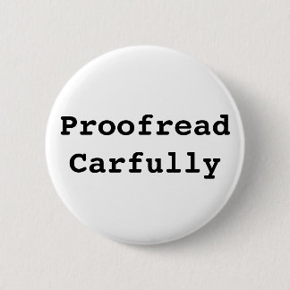Badge Rond 5 Cm Carfully corrigé sur épreuves