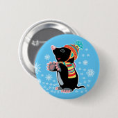 Badge Rond 5 Cm caricature (Devant & derrière)