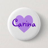Badge Rond 5 Cm Carina en violet (Devant)
