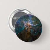 Badge Rond 5 Cm Carina nebulae dans l'espace (Devant & derrière)