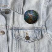 Badge Rond 5 Cm Carina nebulae dans l'espace (En situation)