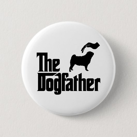 Badge Rond 5 Cm Carlin (Devant)