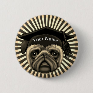 Badge Rond 5 Cm Carlin Grad