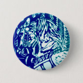 Badge Rond 5 Cm Carnival Horse Blues (Devant)