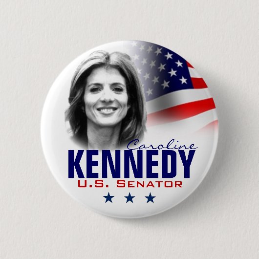 Badge Rond 5 Cm Caroline (Devant)