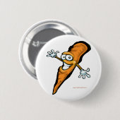 Badge Rond 5 Cm Carotte (Devant & derrière)