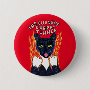 Badge Rond 5 Cm Carpal Tunnel de sensibilisation insigne, arthrite