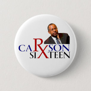 Badge Rond 5 Cm Carson '16