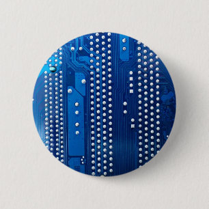 Badge Rond 5 Cm Carte de circuit