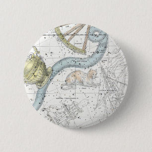 Badge Rond 5 Cm Carte du plat XXVI de constellations