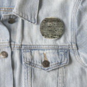 Badge Rond 5 Cm carte philadelphie (En situation)
