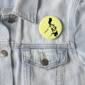 Badge Rond 5 Cm Carte philippine (En situation)
