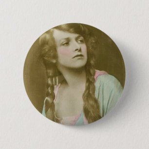 Badge Rond 5 Cm Carte postale 1921