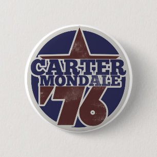 Badge Rond 5 Cm Carter Mondale 76