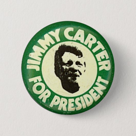Badge Rond 5 Cm Carter pour le président - bouton (Devant)