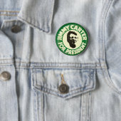 Badge Rond 5 Cm Carter pour le président - bouton (En situation)